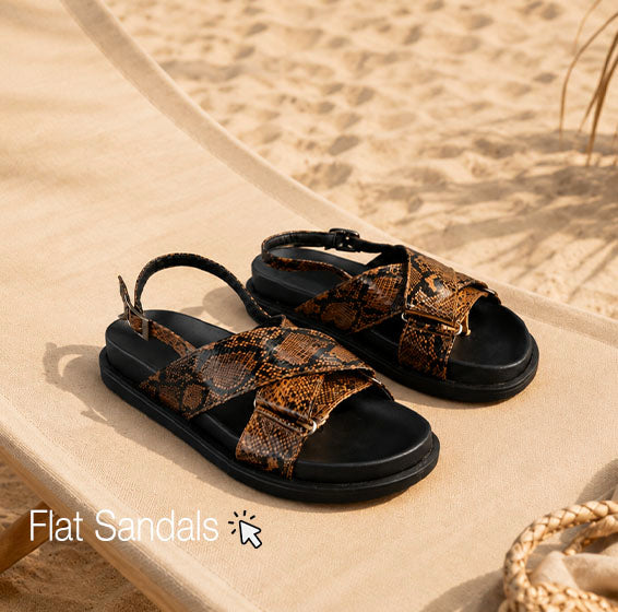 Flat sandals